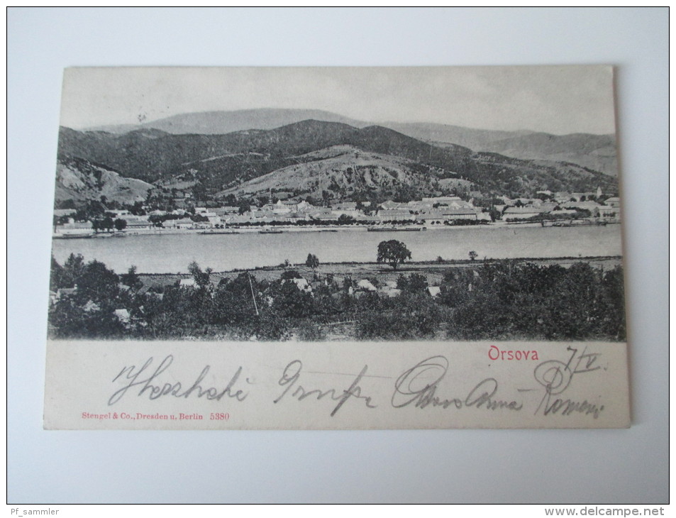 AK Ungarn / Rumänien 1910 Echt gelaufen und guter Zustand! Verlag: Stengel & Co Dresden u. Berlin