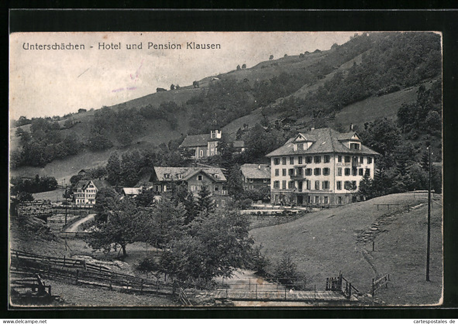 AK Unterschächen, Hotel und Pension Klausen