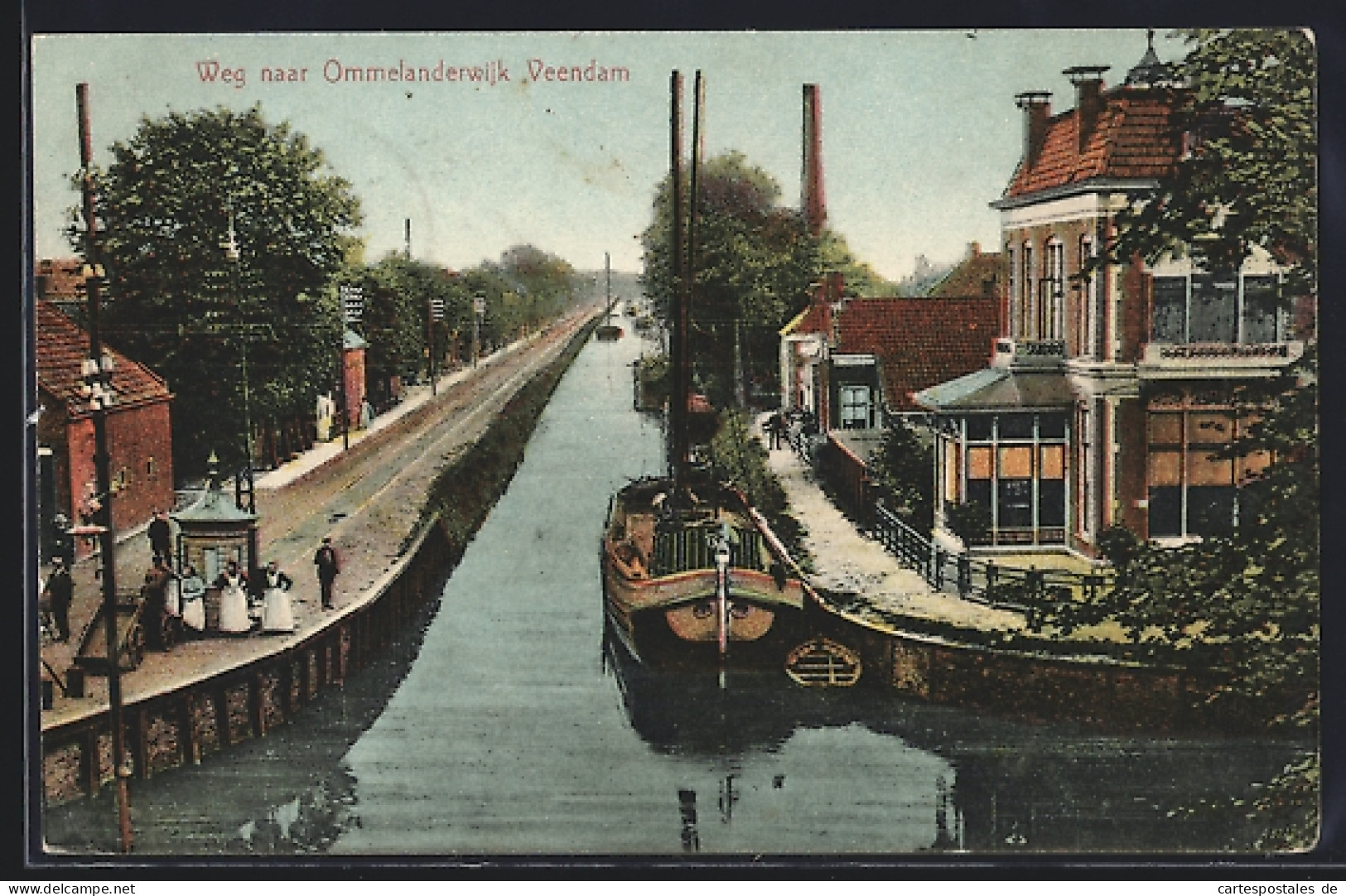 AK Veendam, Weg naar Ommelanderwijk