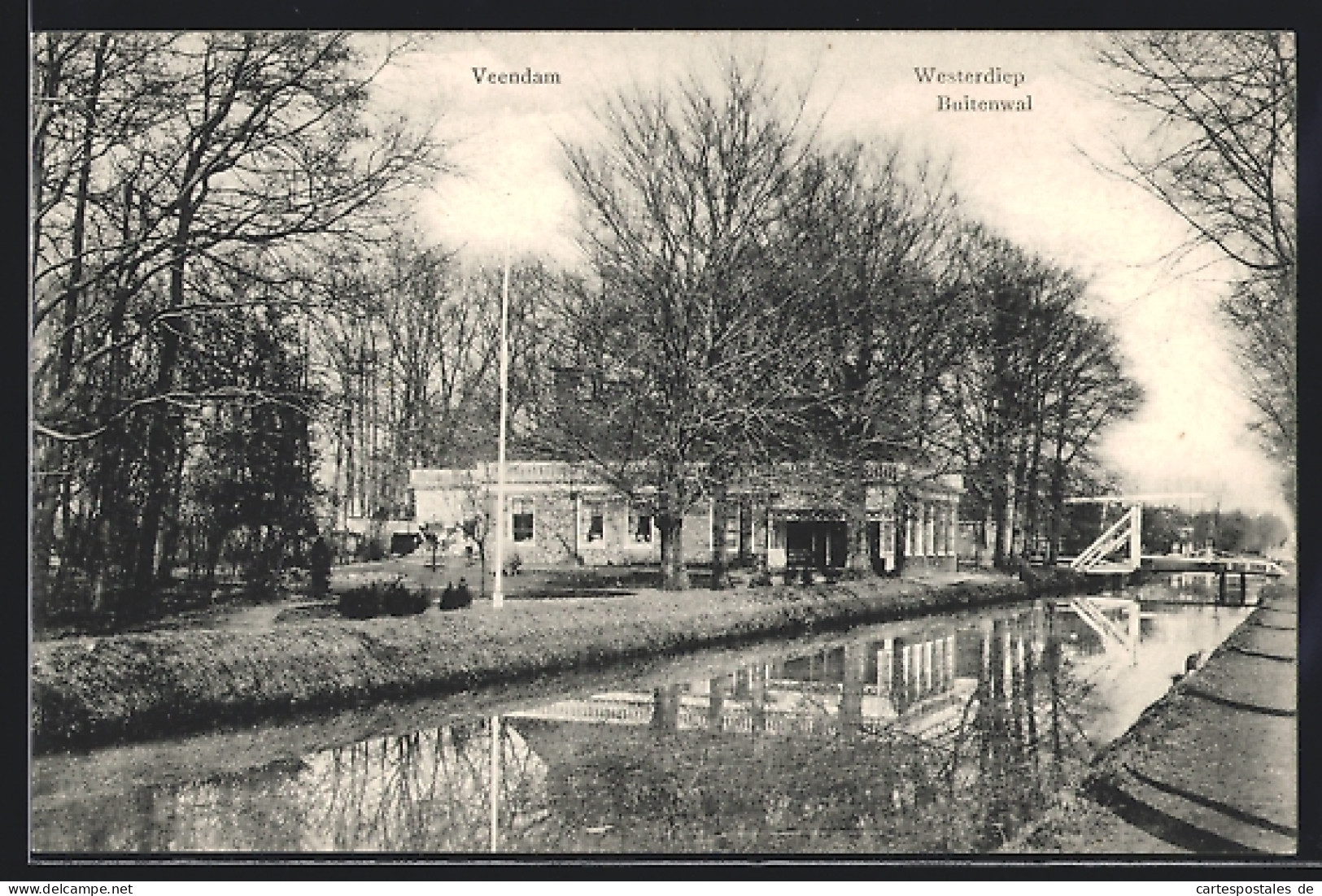 AK Veendam, Westerdiep, Buitenwal