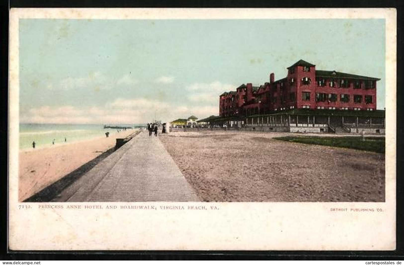 AK Virginia Beach, VA, Princess Anne Hotel and Broadwalk