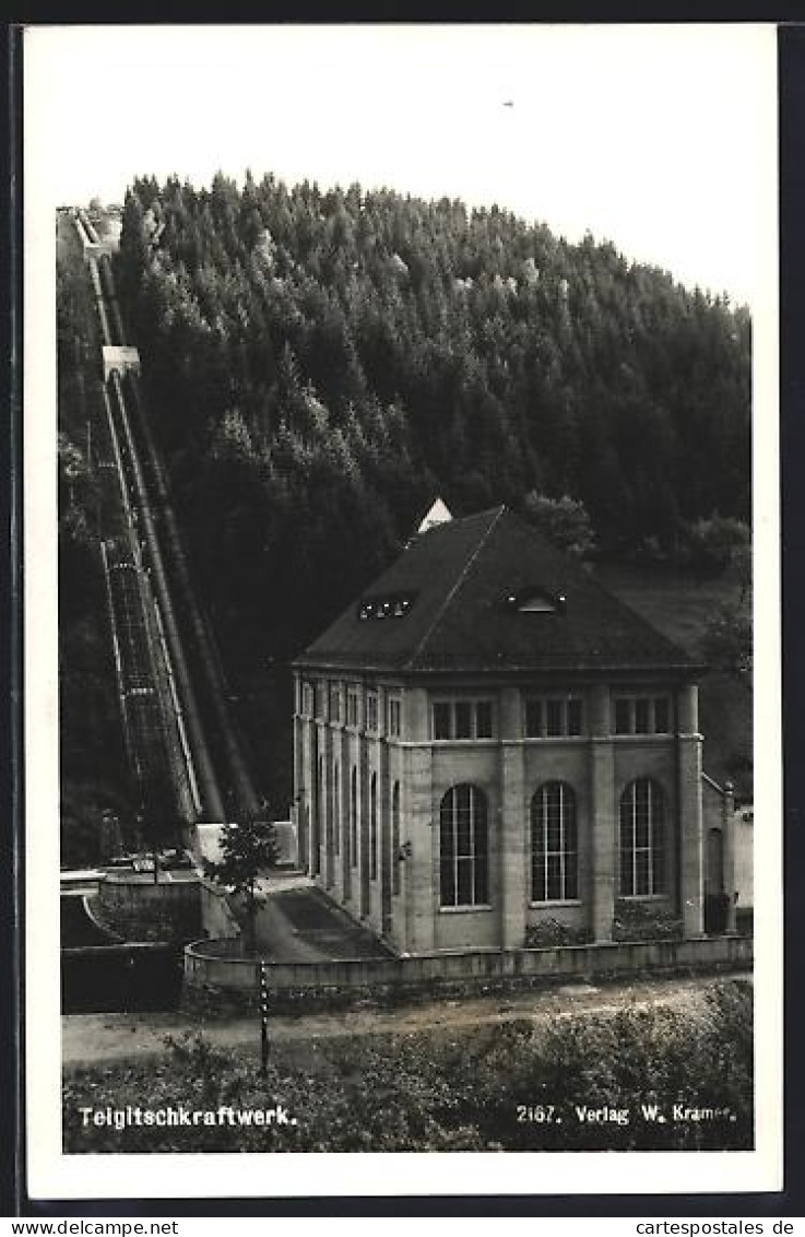 AK Voitsberg, Arnstein, Teigitsch-Kraftwerk am Wald