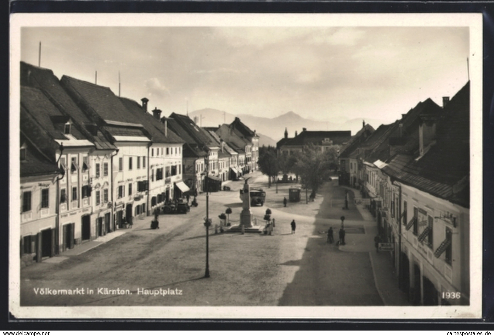 AK Völkermarkt in Kärnten, Partie am Hauptplatz