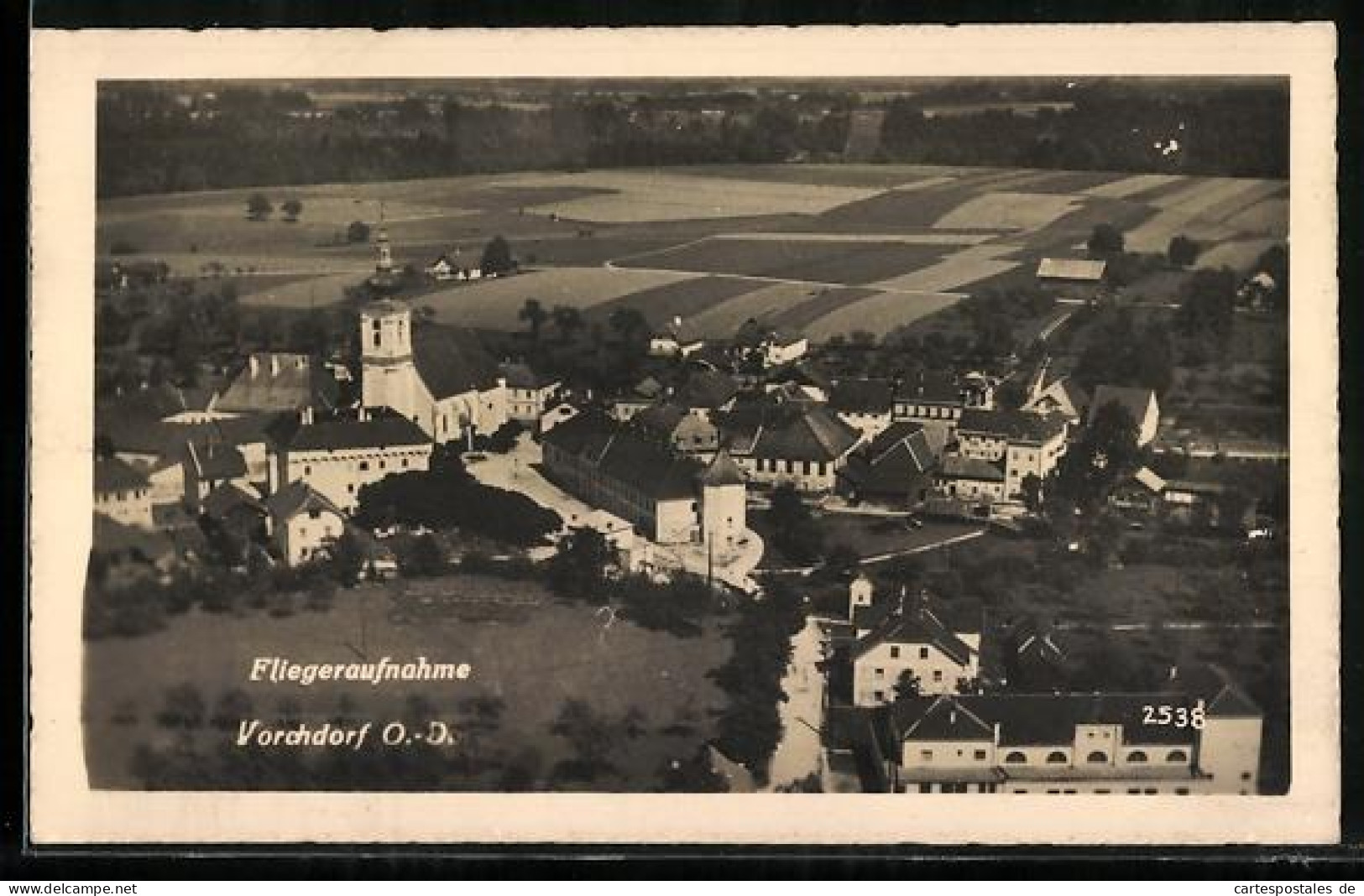 AK Vorchdorf /Ob.-D., Fliegeraufnahme