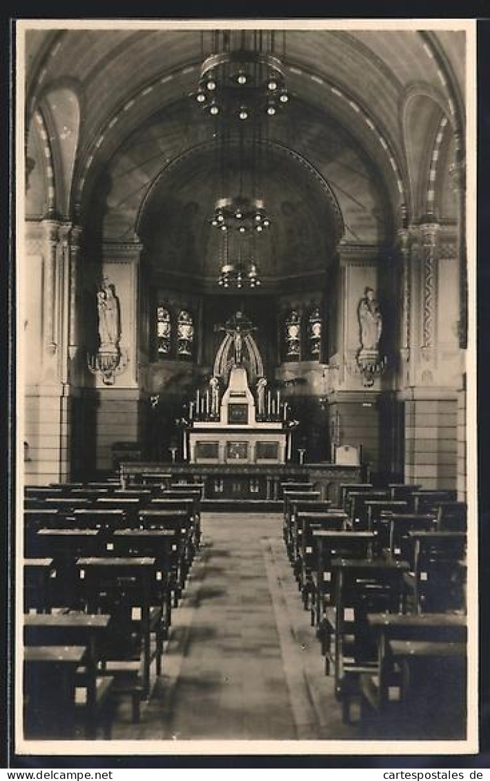 AK Vught, Retraitehuis Loyola, Interieur Kapel