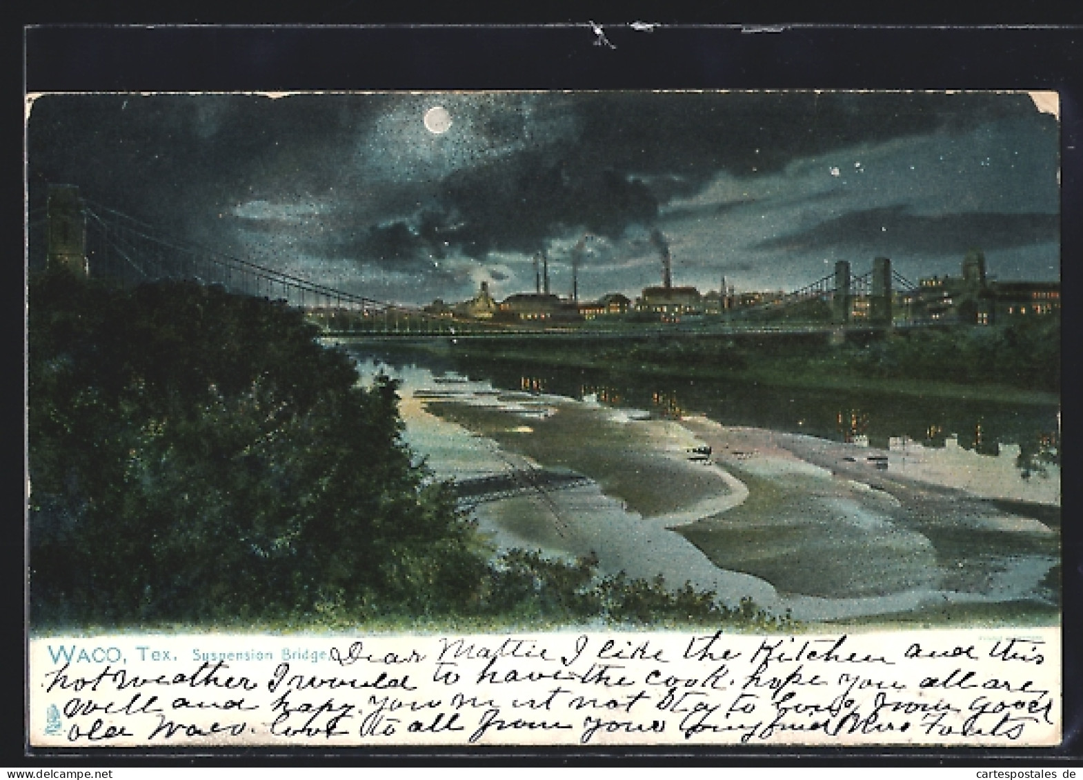 AK Waco, TX, Suspension Bridge