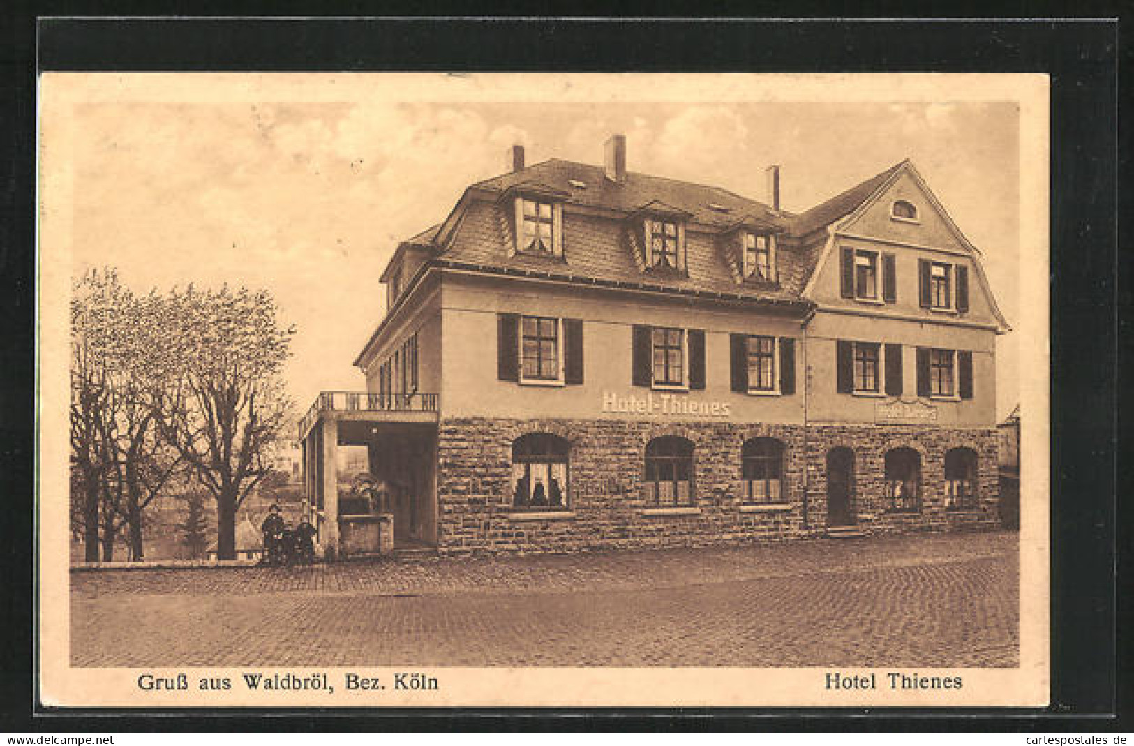 AK Waldbröl / Köln, Hotel Thienes