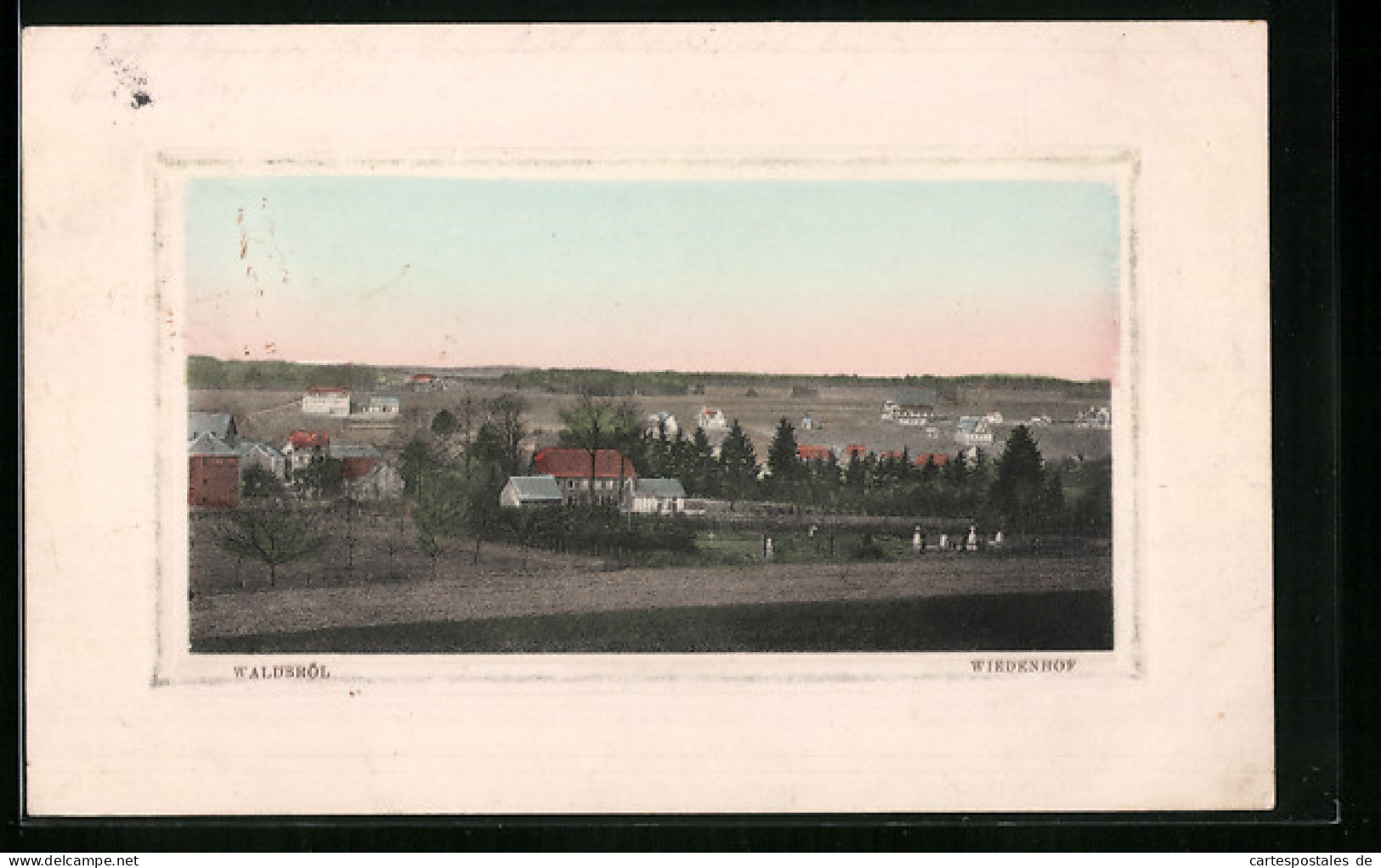 AK Waldbröl /Rhld., Teilansicht mit Wiedenhof