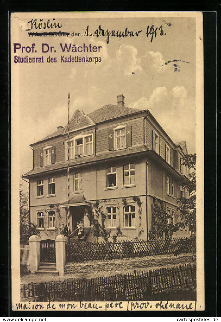 AK Waldbröl, Wohnhaus Prof. Dr. Wächter