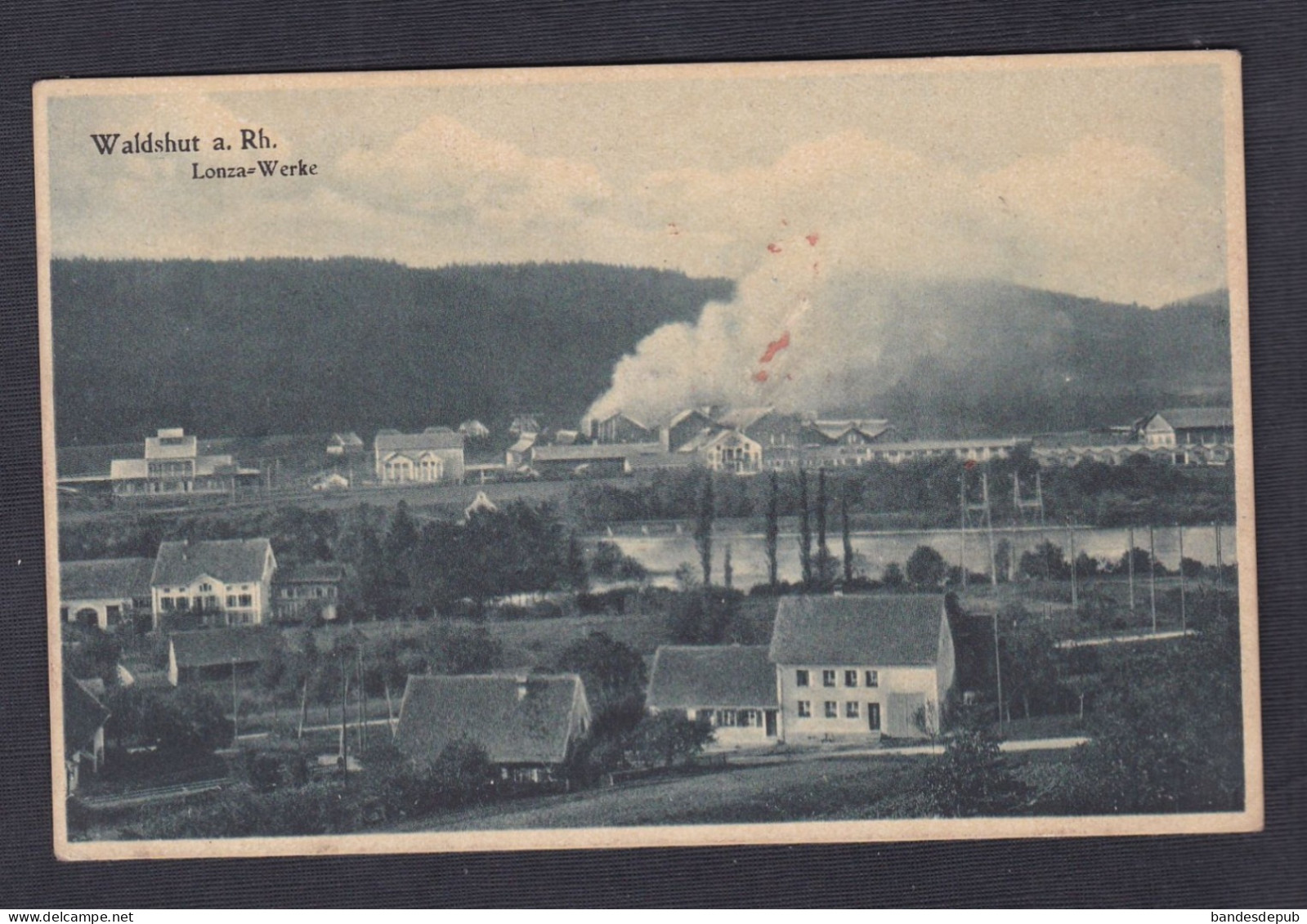 AK Waldshut Tiengen a. Rhein Lonza Werke ( usine  56162)