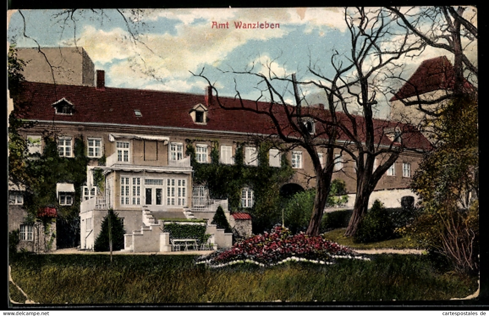 AK Wanzleben, Partie am Herrenhaus