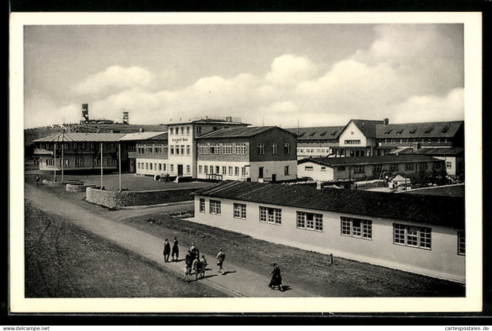 AK Wasserkuppe /Rhön, Reichssegelflugschule, Berg der Segelflieger