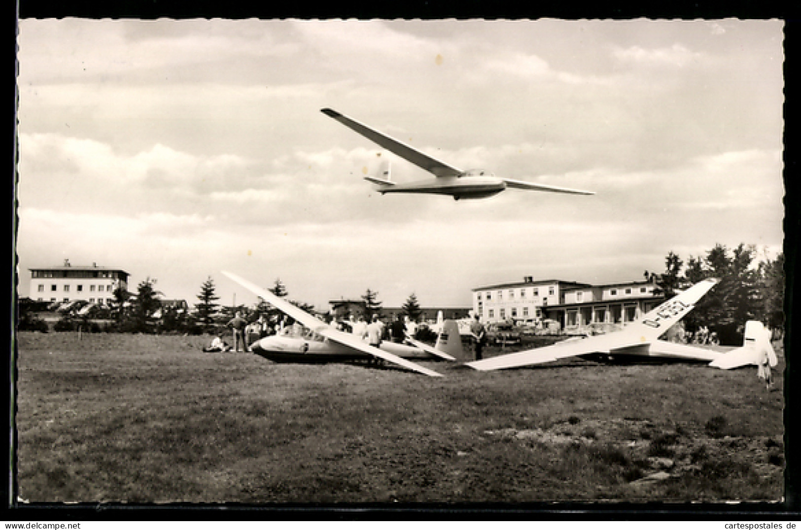 AK Wasserkuppe /Rhön, Segelflug-Startstelle