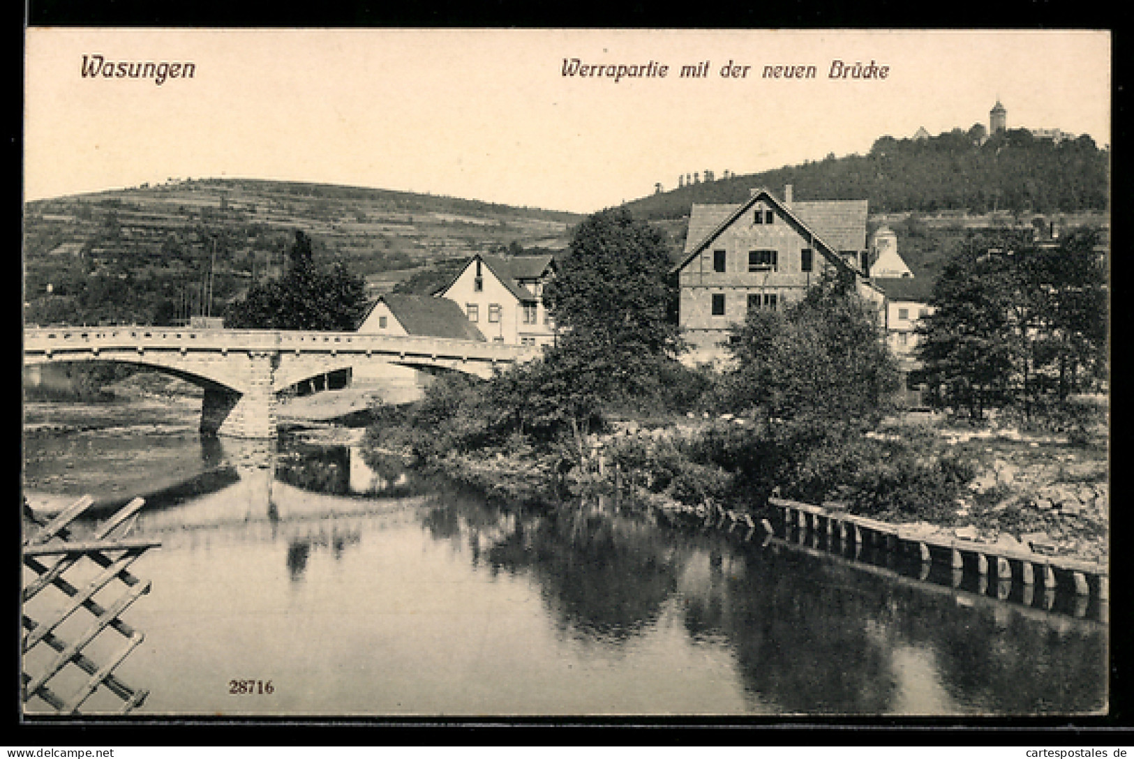 AK Wasungen, Werrapartie mit der neuen Brücke