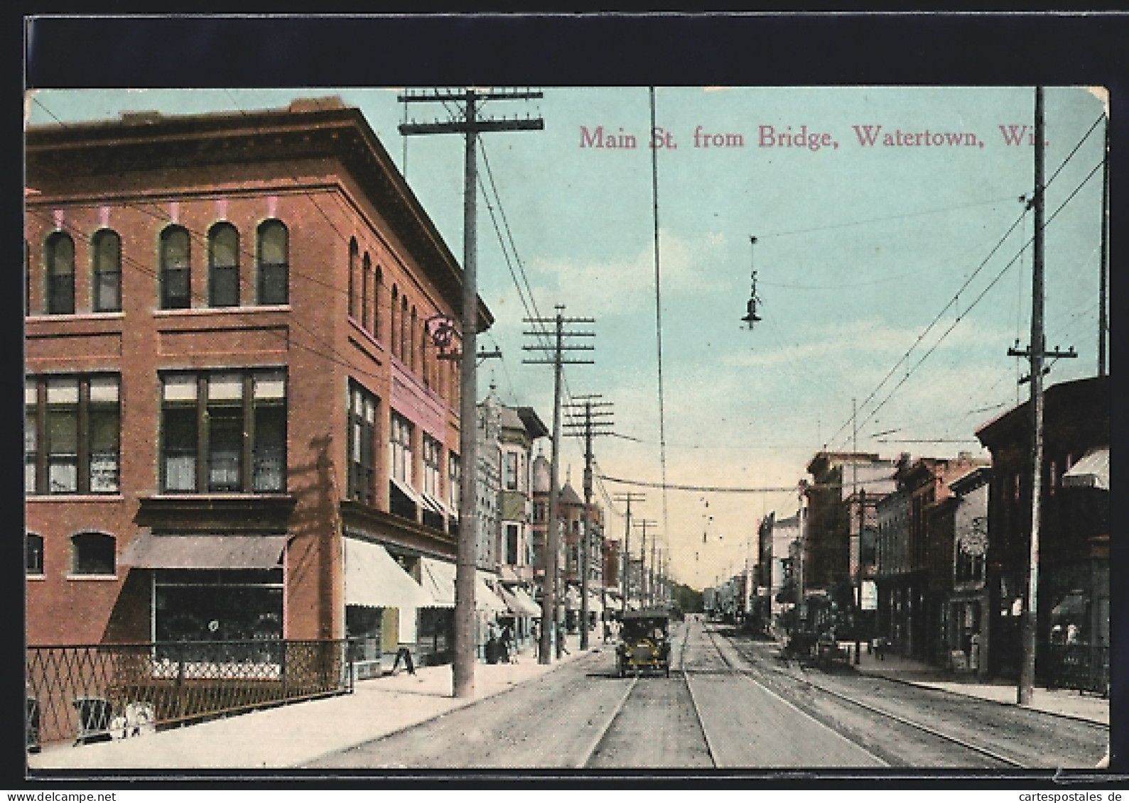 AK Watertown, Main St. from Bridge