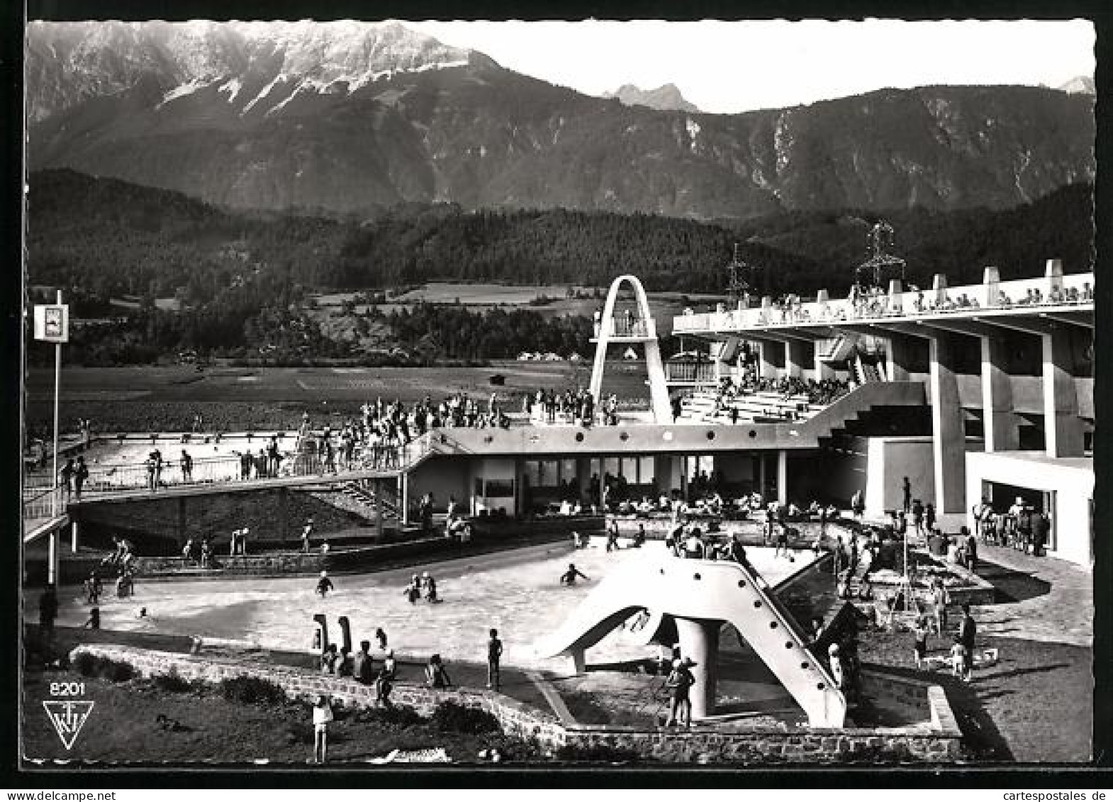 AK Wattens, Alpenbad Wattens in Tirol