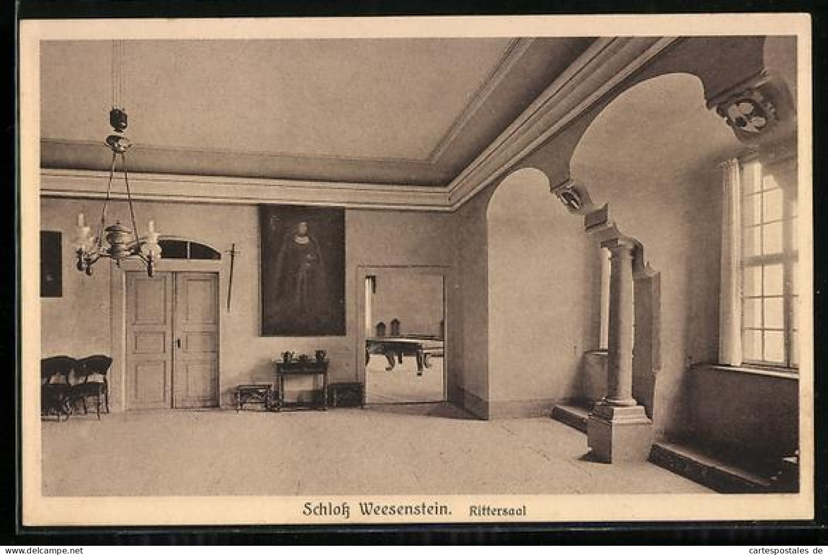 AK Weesenstein, Schloss Weesenstein, Rittersaal