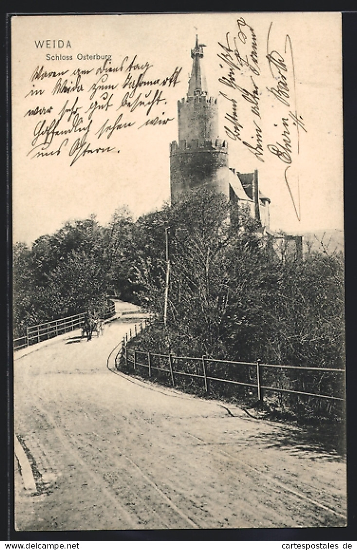 AK Weida / Schloss Osterburg, Schloss Osterburg