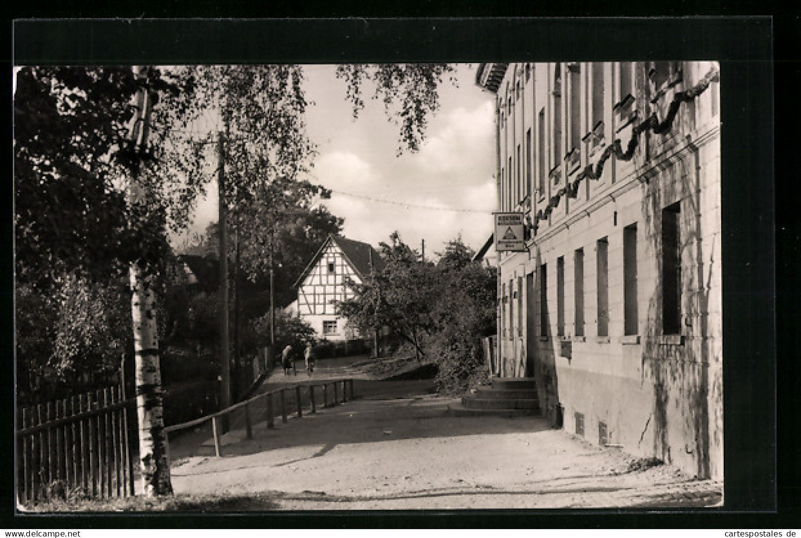 AK Weissbach /Krs. Schmölln, Kulturhaus