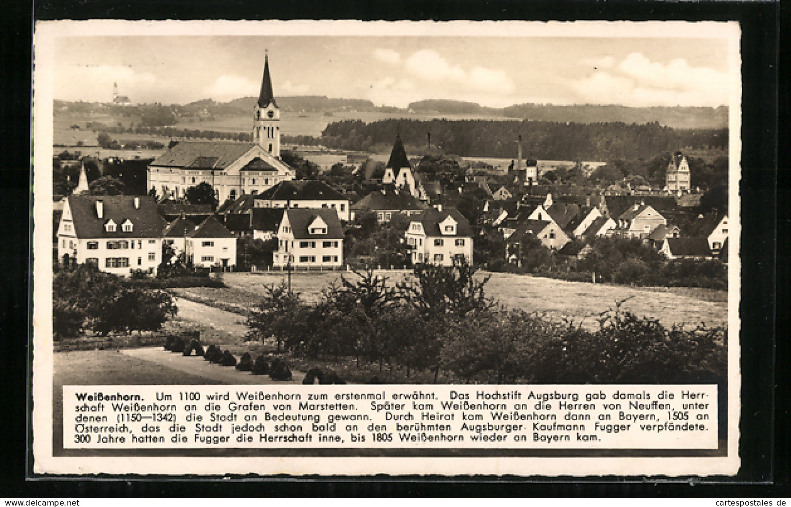AK Weissenhorn, Ortsansicht