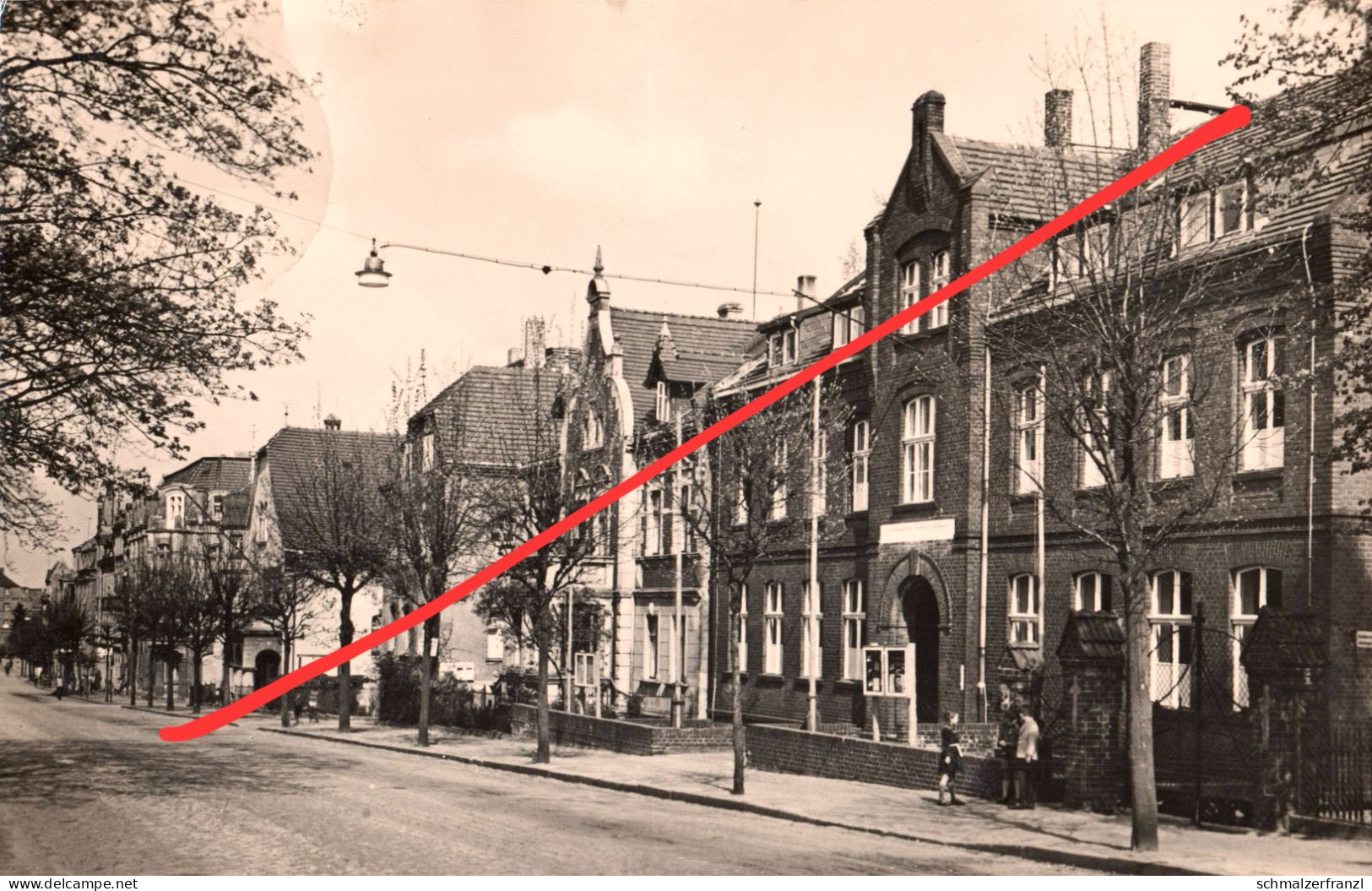AK Weißwasser Oberlausitz Bautzener Straße a Güterstraße Bahnhofstraße Muskauer Straße Gablenz Bad Muskau DDR
