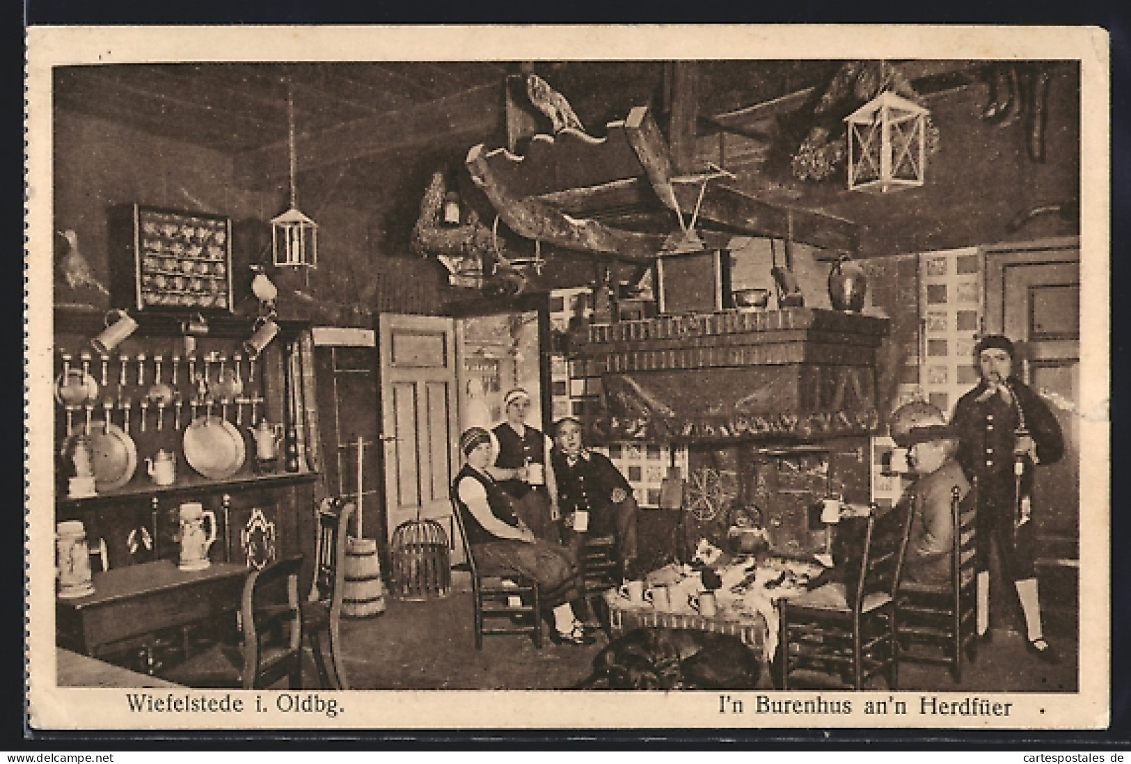 AK Wiefelstede i. Oldbg., Burenhus to`n Bartkröger, Inh. Louis Franz