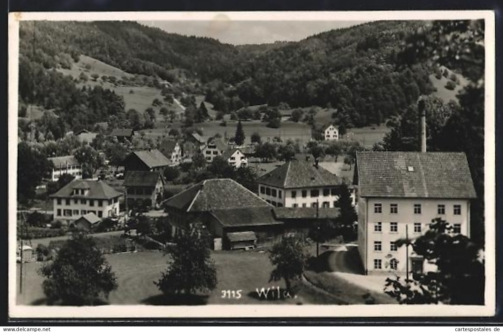 AK Wila, Blick auf den Ort