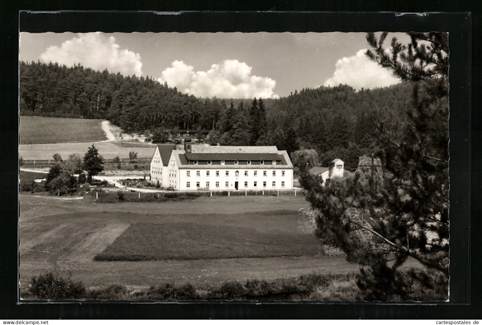 AK Windischeschenbach, Partie mit Diözesan-Exerzitienhaus Johannisthal