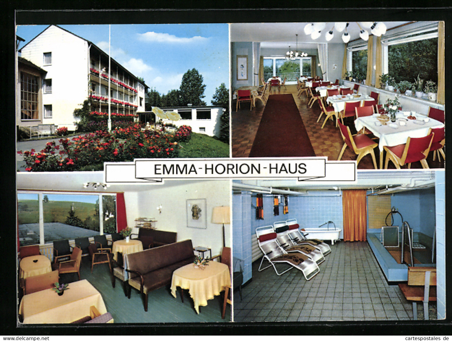 AK Wipperfürth, Innen- und Aussenansichten vom Emma-Horion-Haus