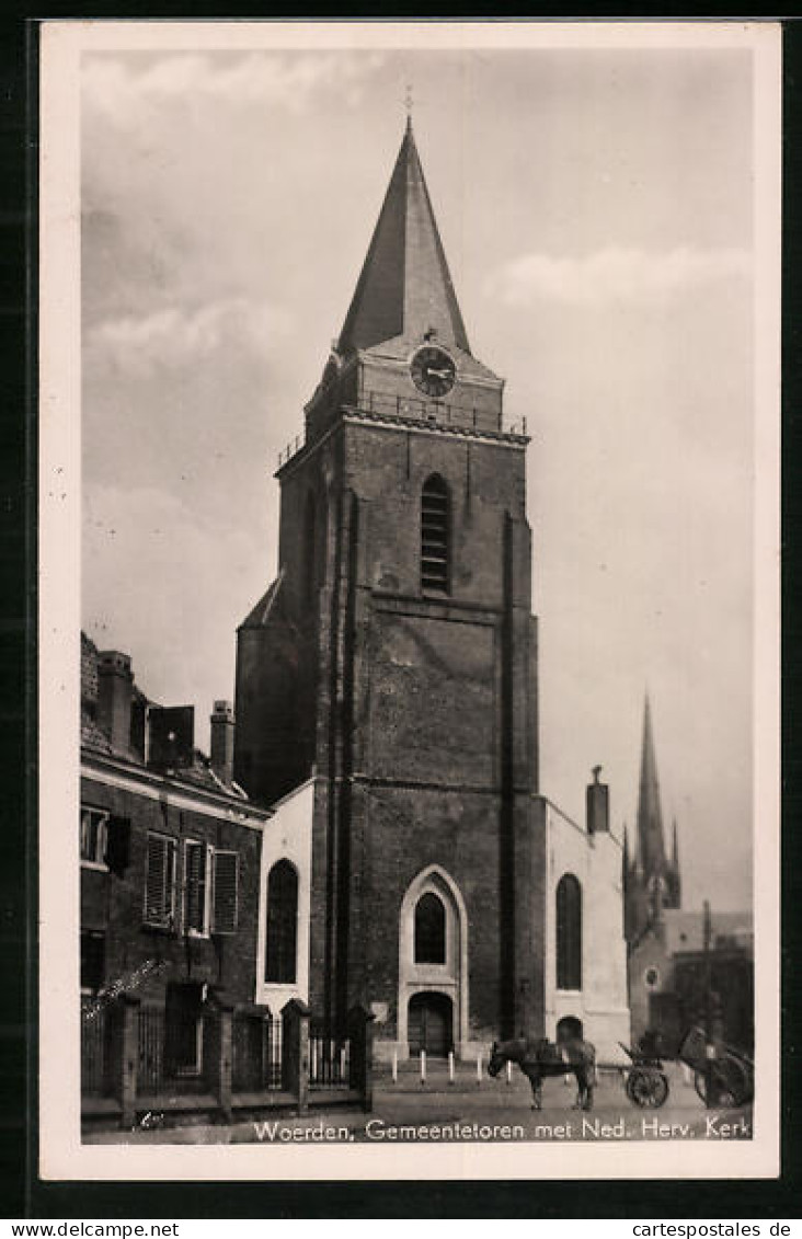 AK Woerden, Gemeentetoren met Ned. Herv. Kerk