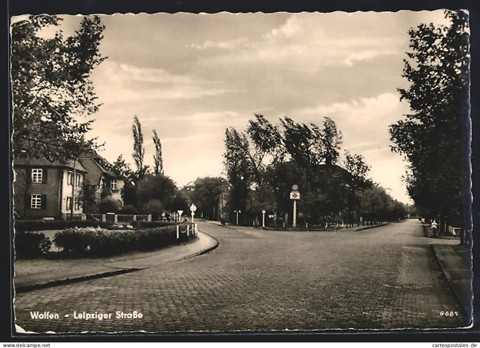 AK Wolfen, Leipziger Strasse