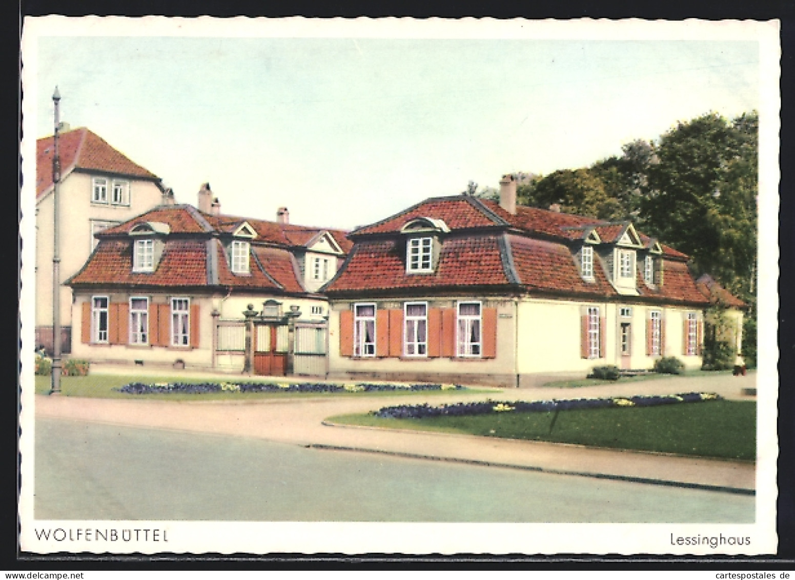 AK Wolfenbüttel, Ansicht vom Lessinghaus