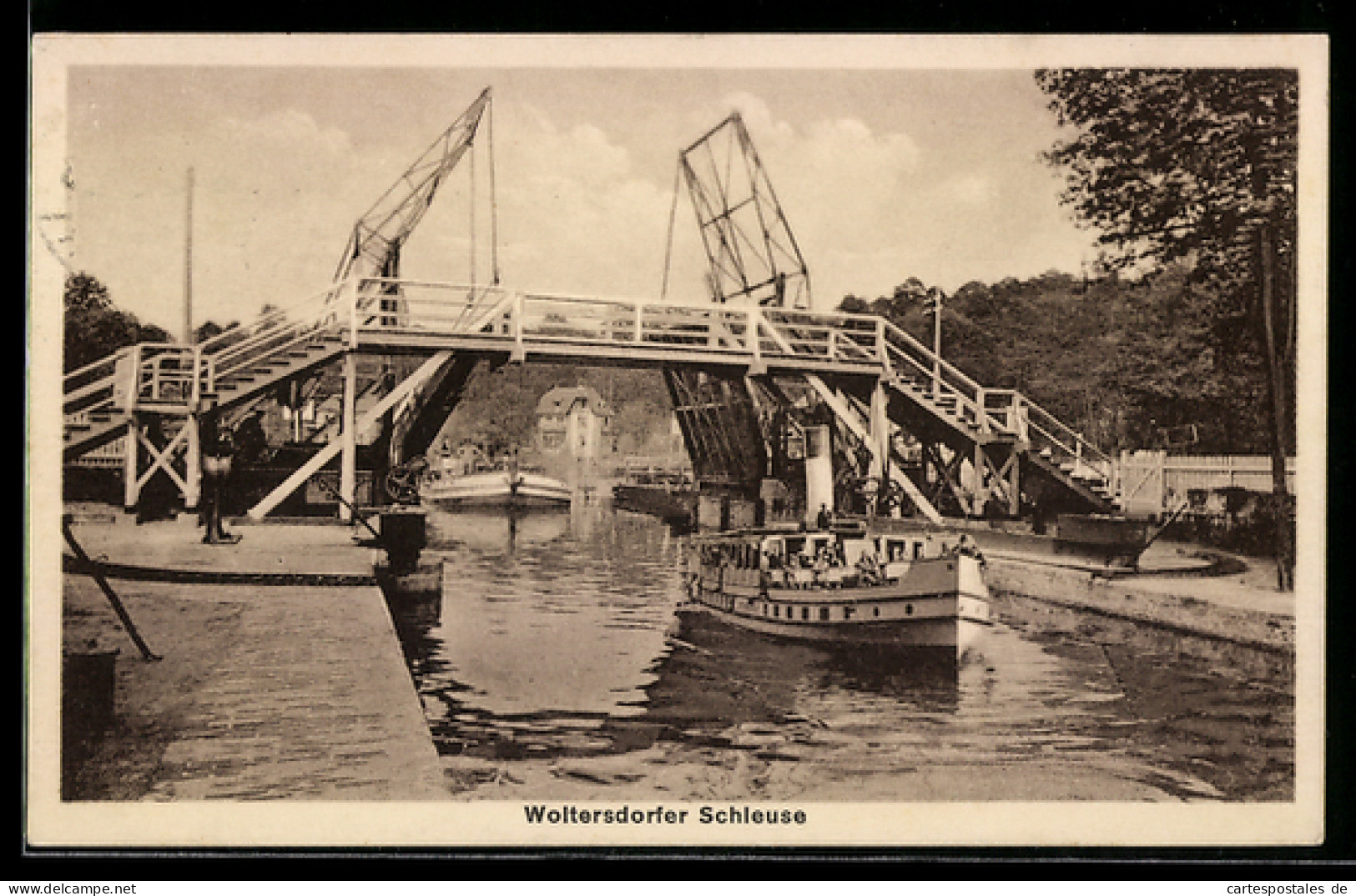 AK Woltersdorf, Schleuse