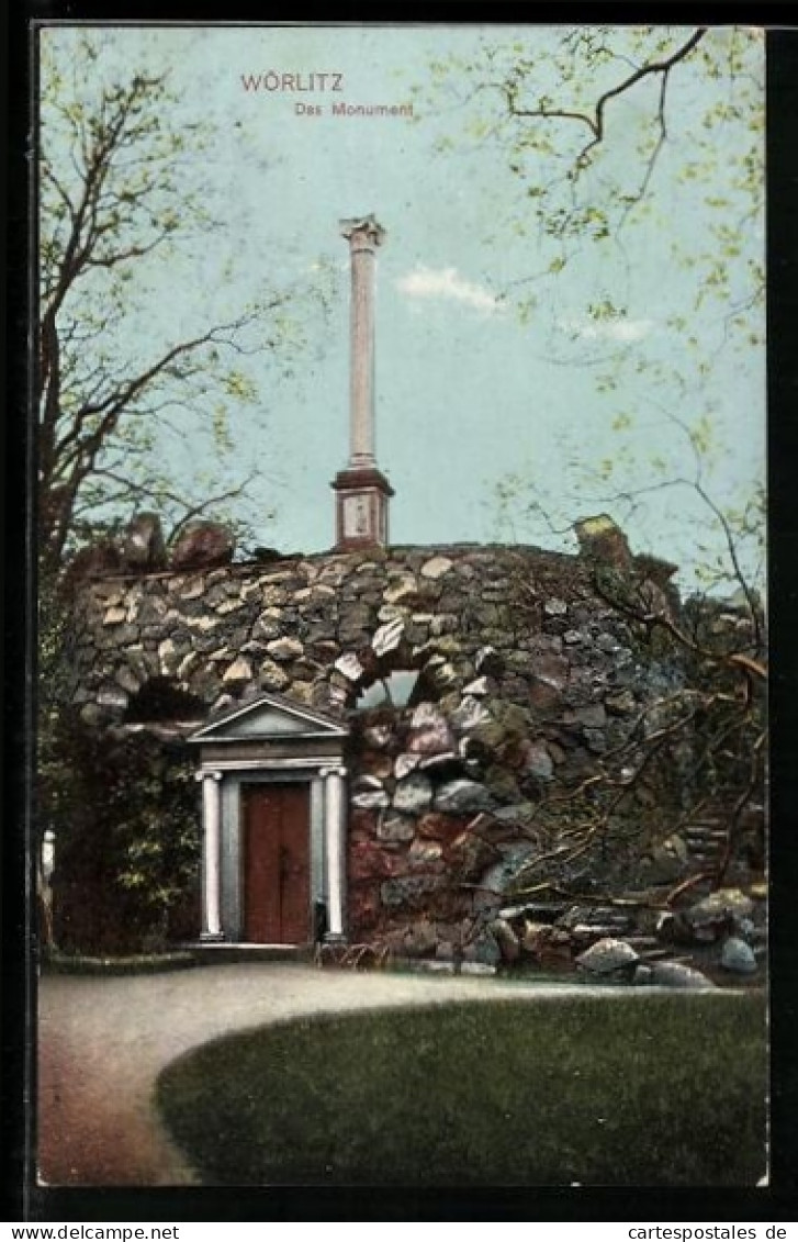 AK Wörlitz, Das Monument