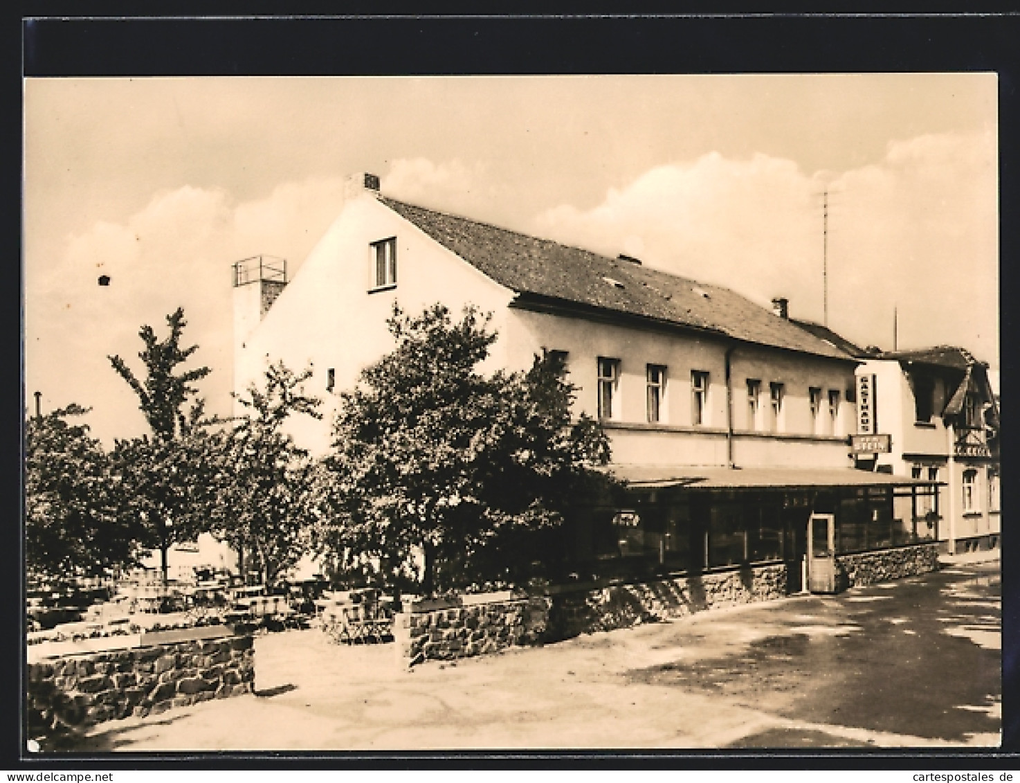 AK Wörlitz, Gasthaus Zum Stein