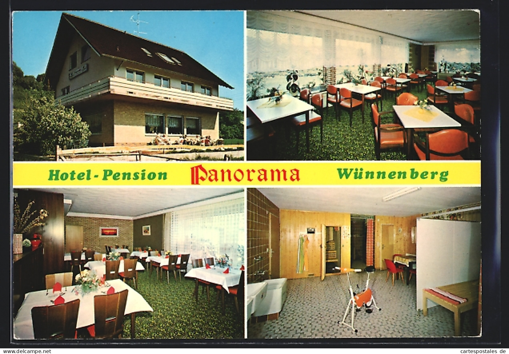 AK Wünnenberg, Hotel-Pension Panorama, Bürenerstrasse 25