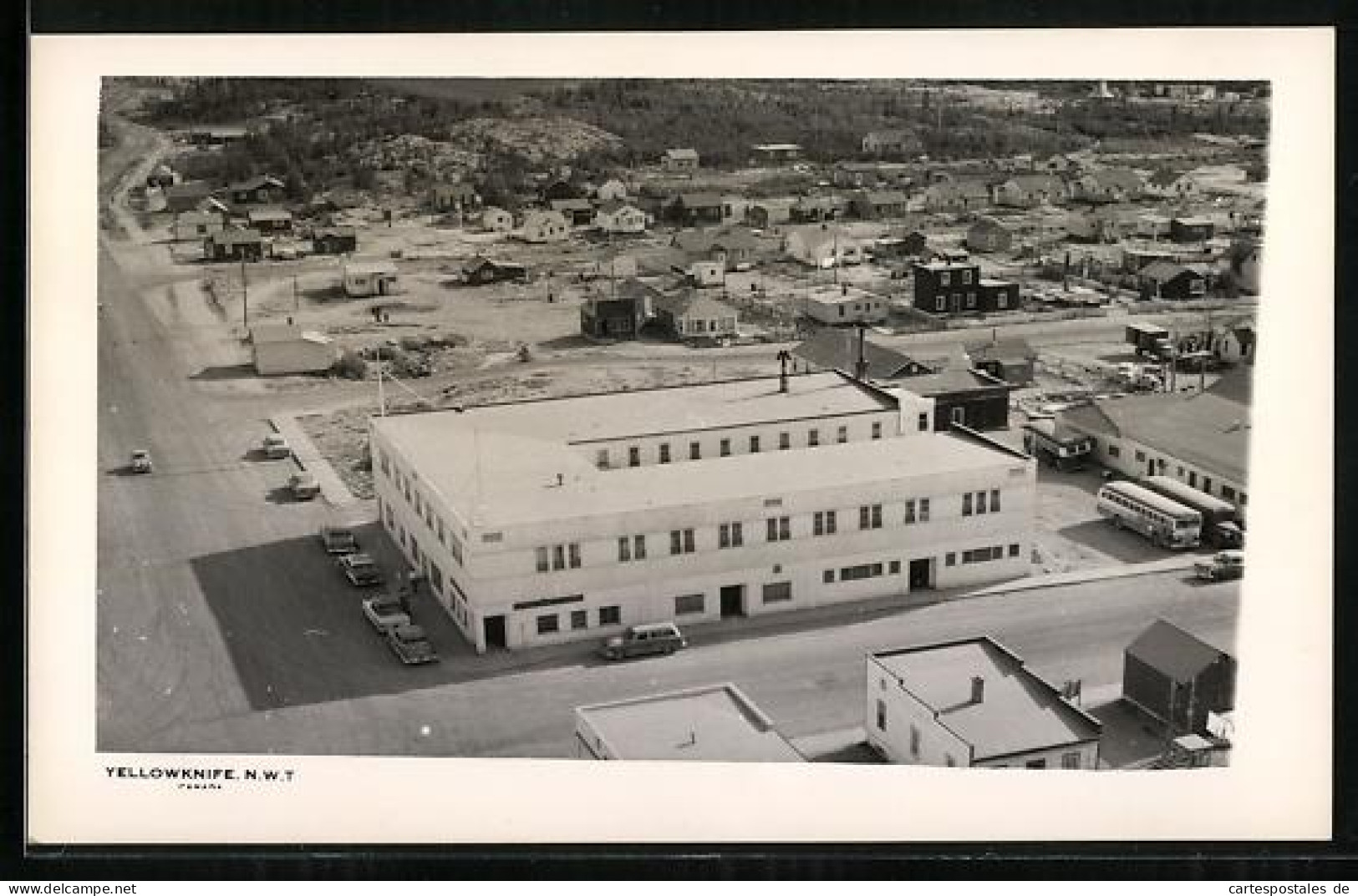AK Yellowknife /N.W.T., Partial view of the city