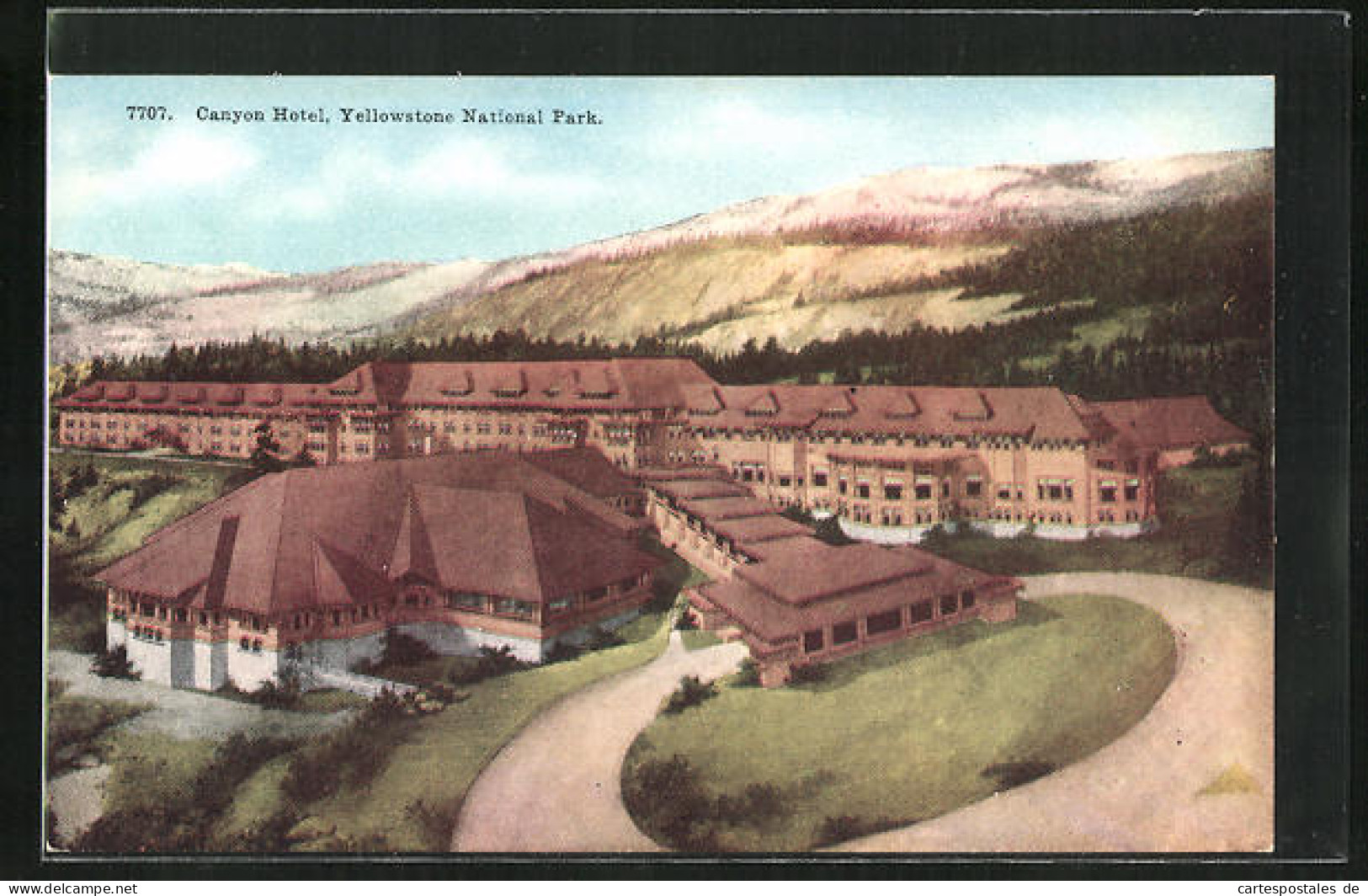 AK Yellowstone National Park, WY, Canyon Hotel