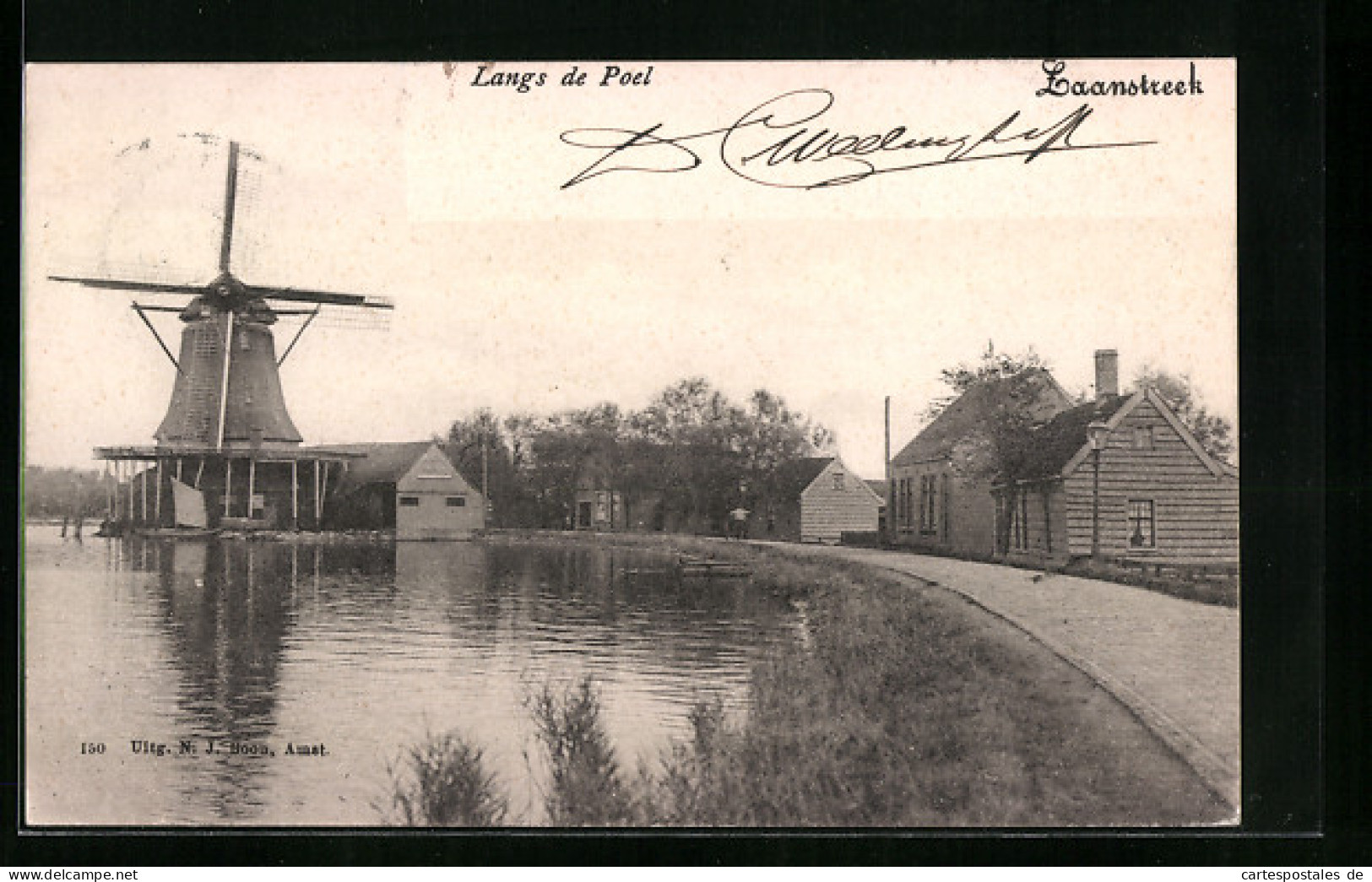 AK Zaanstreek, Langs de Poel, Windmühle