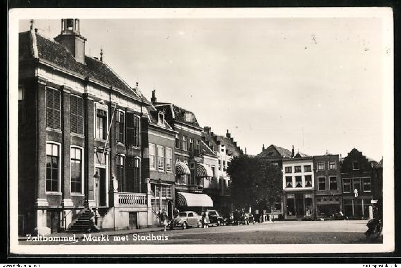 AK Zaltbommel, Markt met Stadhuis