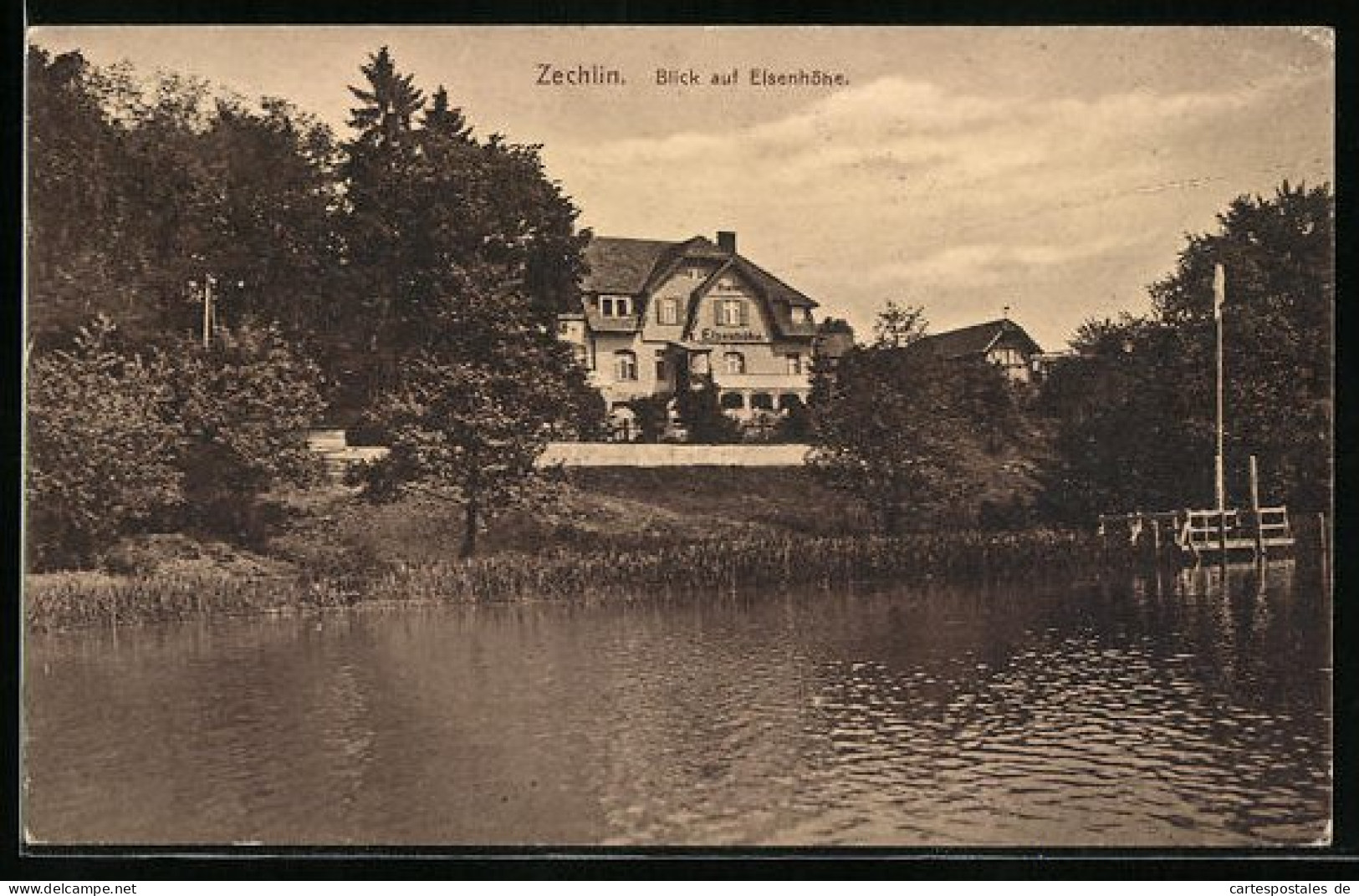 AK Zechlin, Blick auf Elsenhöhe