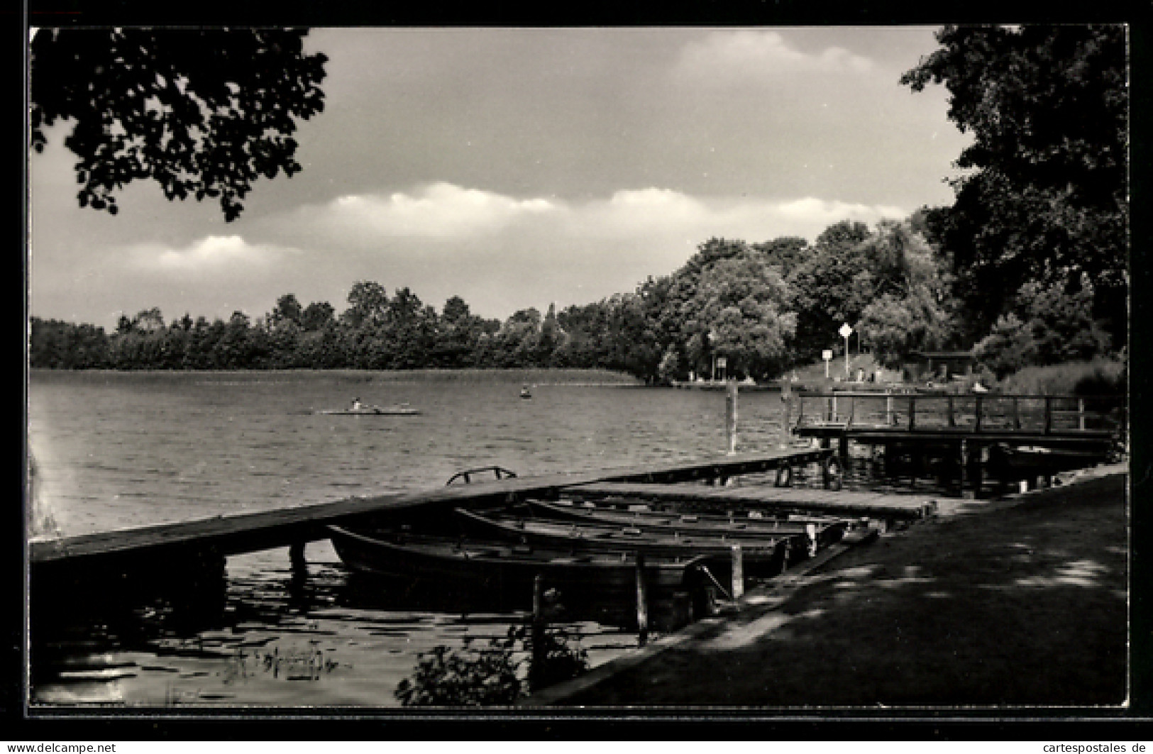 AK Zechlinerhütte, Bootsanlegestelle am Schlabornsee