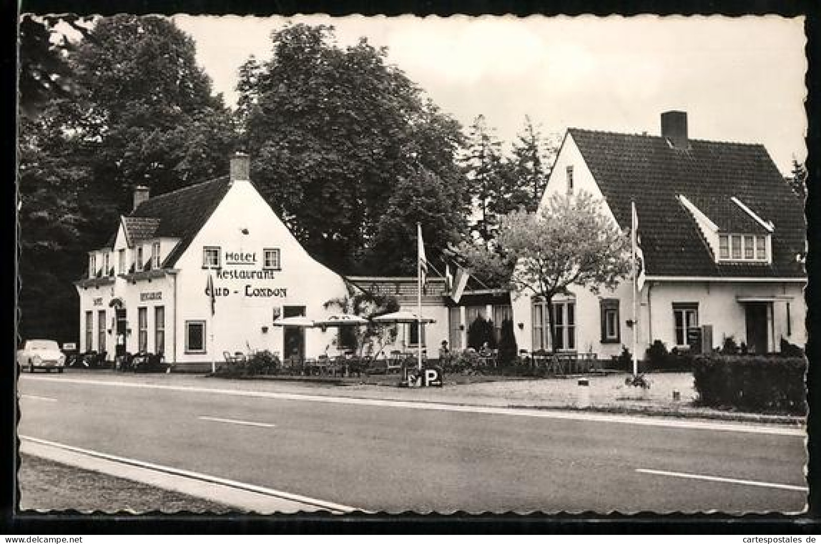 AK Zeist, Hotel-Café-Rest. Oud Londen, Woudenbergseweg 52
