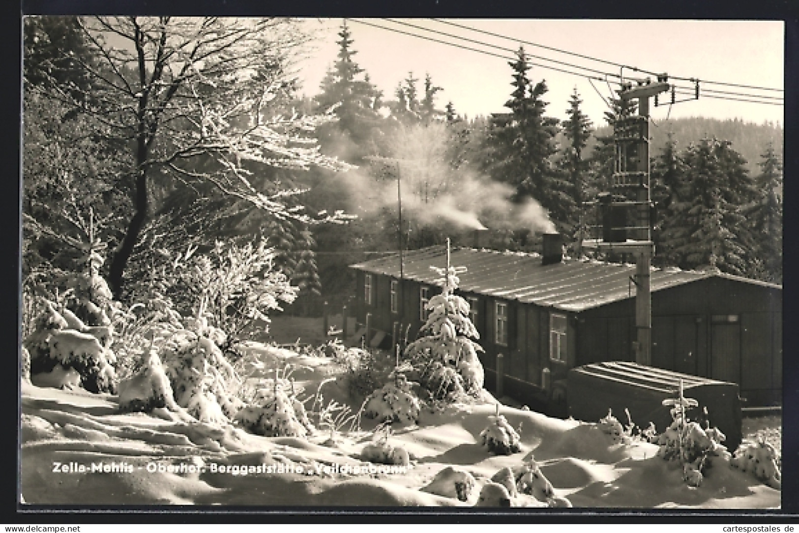 AK Zella-Mehlis, Berggaststätte Veilchenbrunn