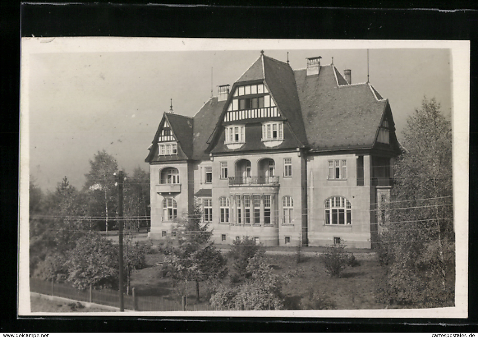 AK Zeltweg, Blick zum Werkshotel