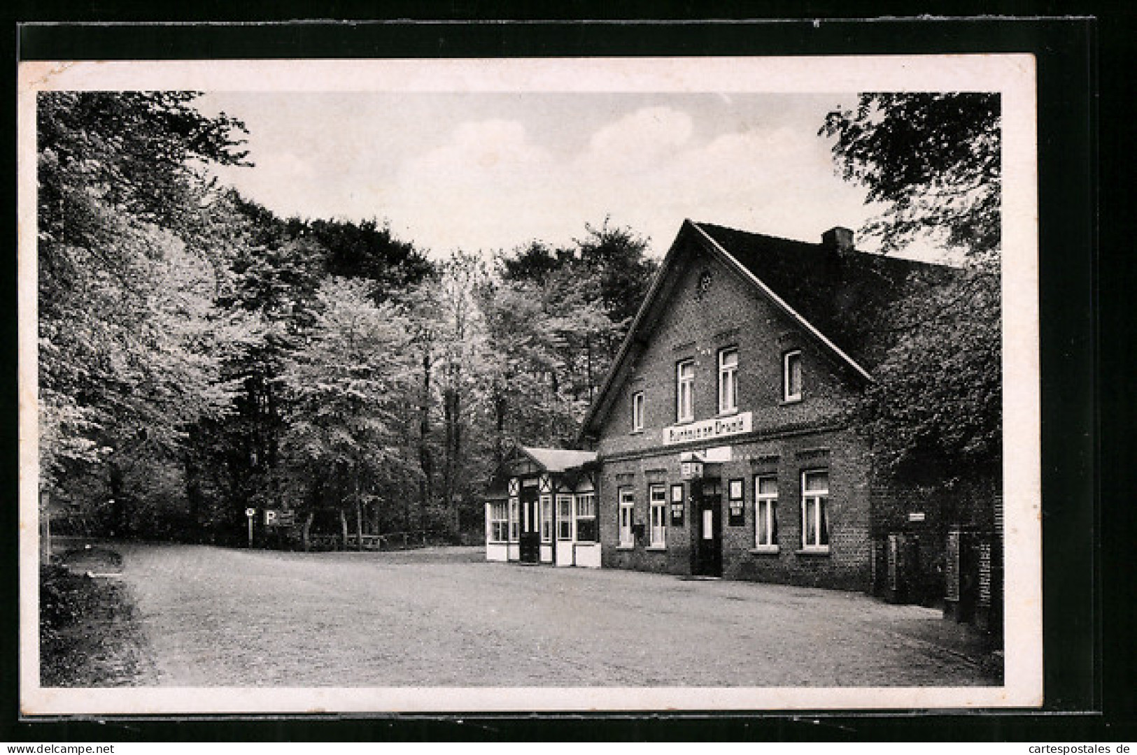 AK Zetel i. O., Restaurant Kurhaus am Urwald von G. Lübbers