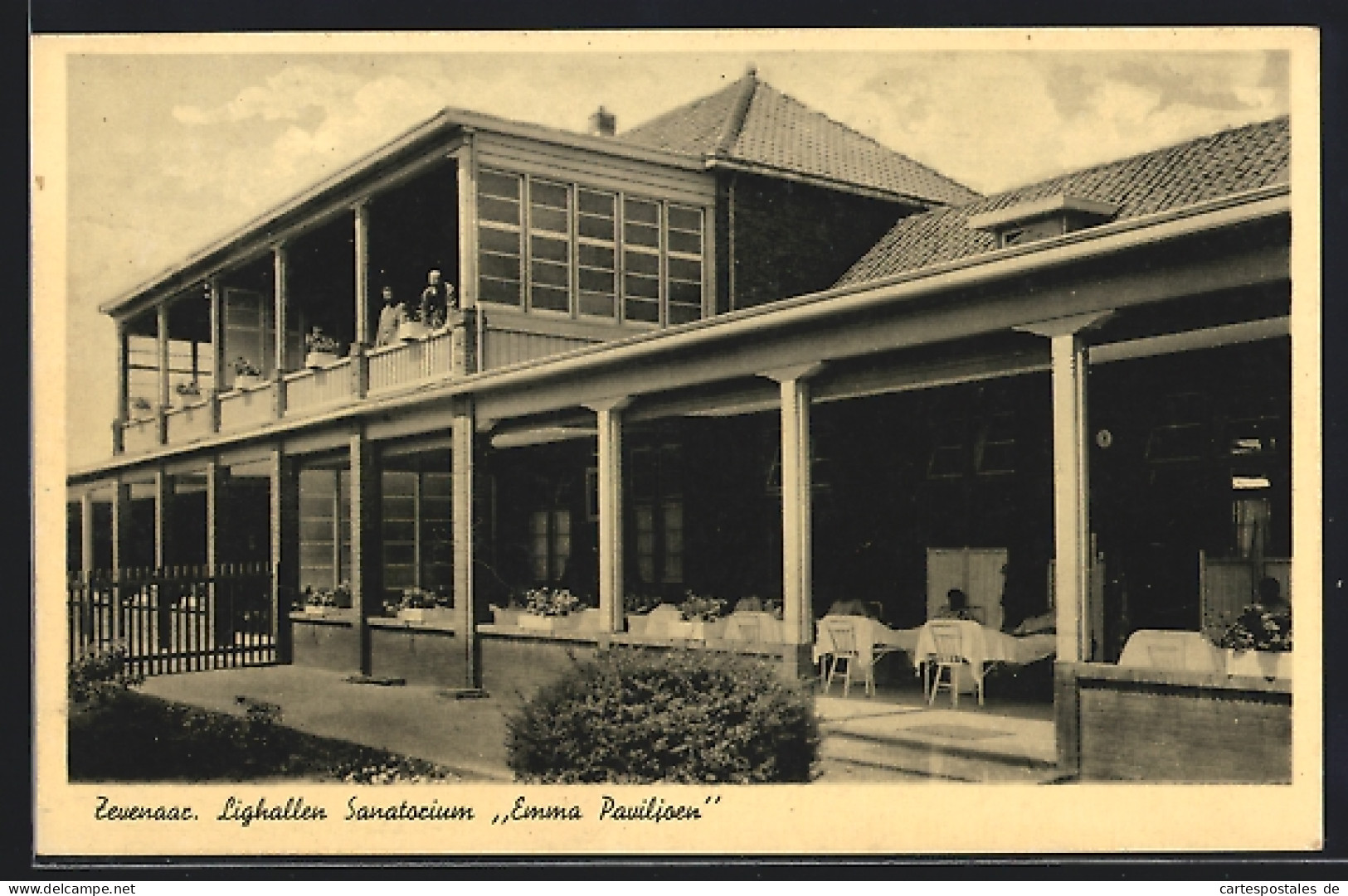 AK Zevenaar, Lighallen Sanatorium Emma Paviljoen