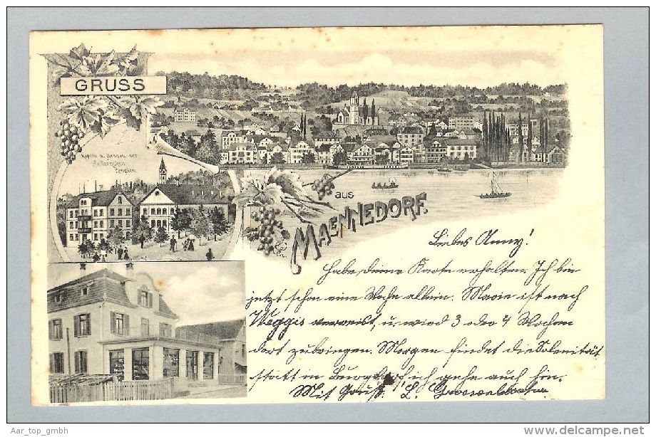 AK ZH Männedorf 1900-06-25 Foto