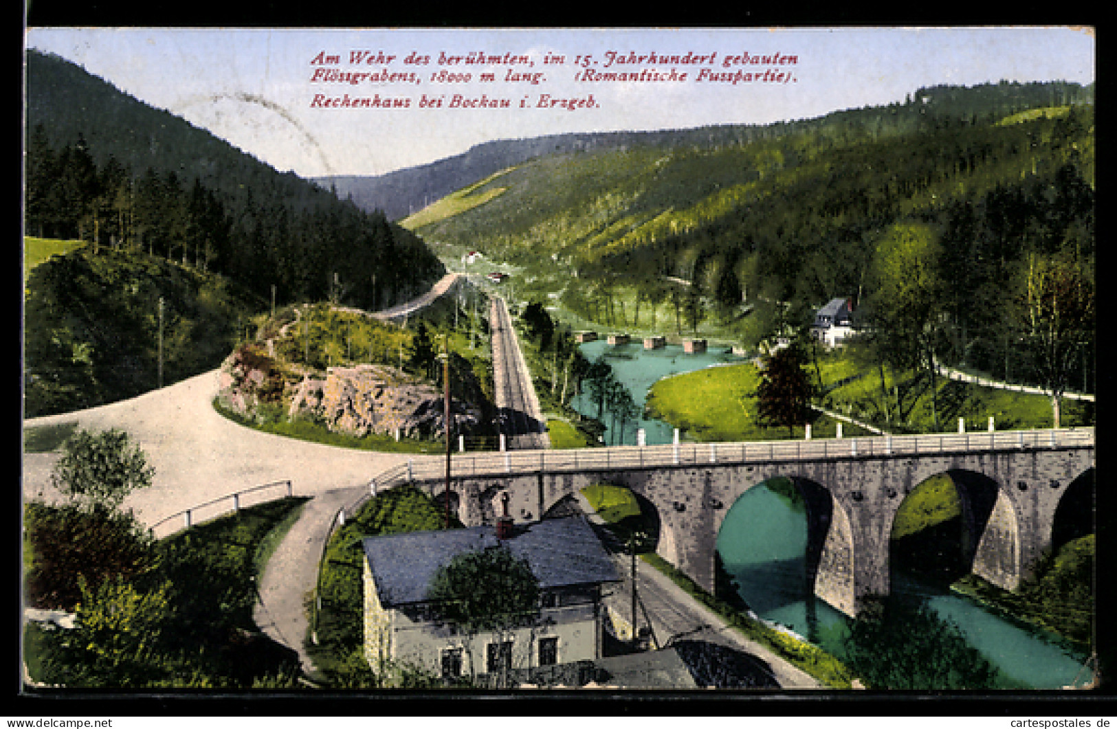 AK Zschorlau, Rechenhaus, Flössgraben