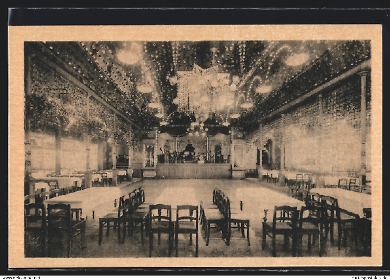 AK Zwönitz / Erzgeb., Gasthaus Feldschlösschen, Ballansicht